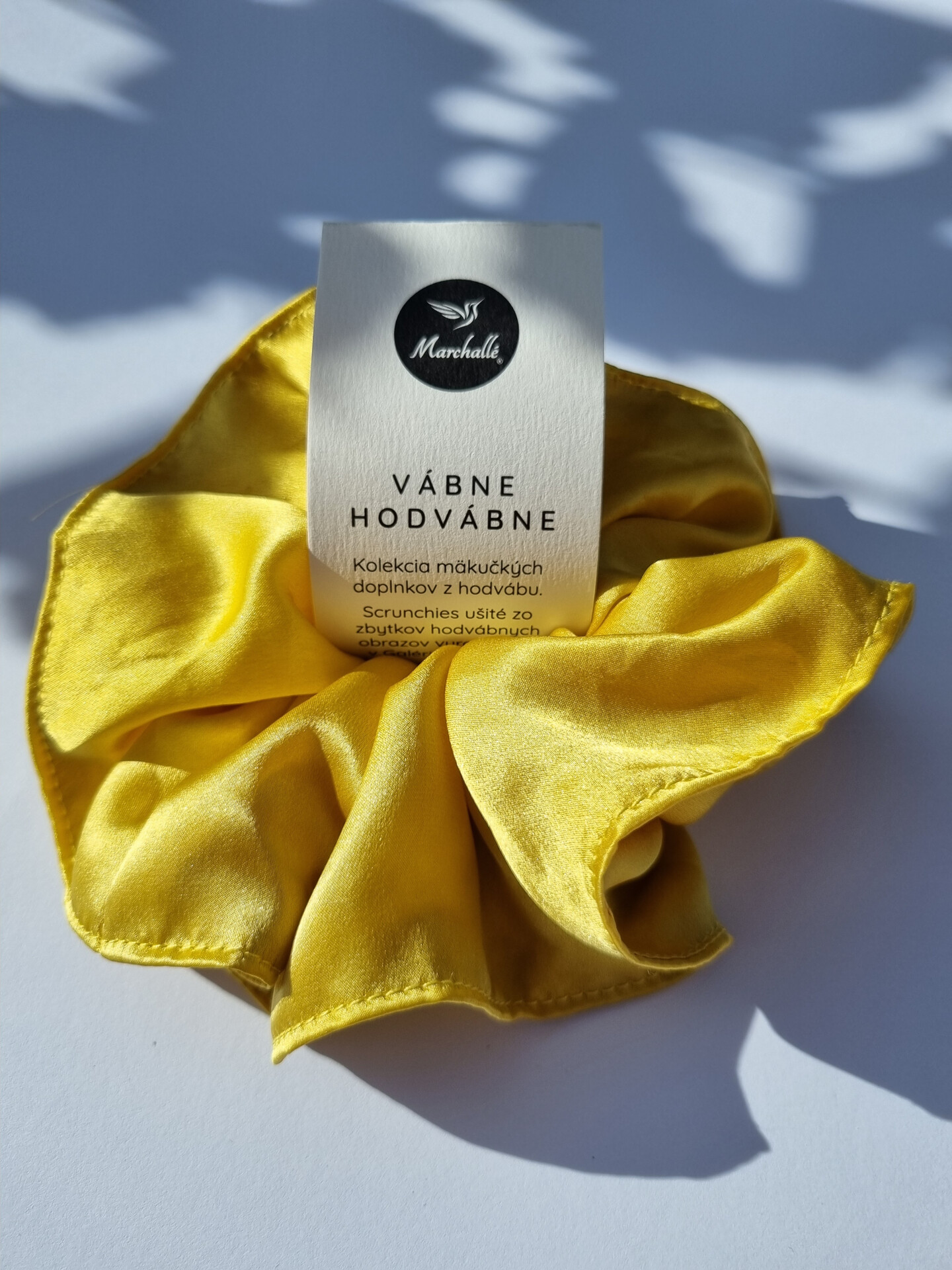 hodvábne scrunchies