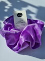 Hodvábna scrunchie - fialová