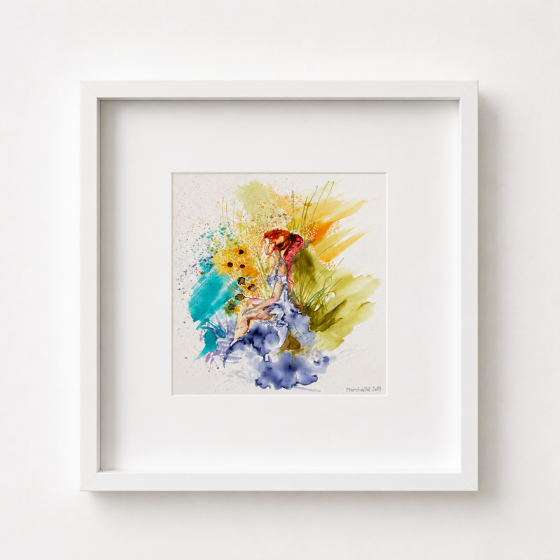 Víla z vody - fotoprint obrazu